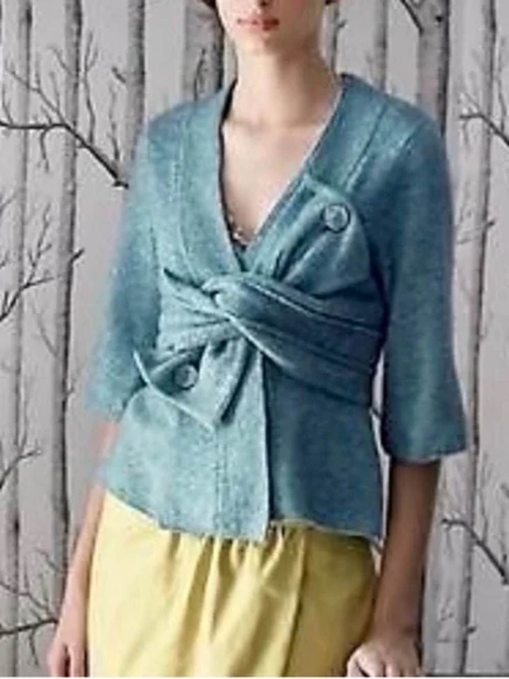 Robin Teal Knit Cardigan